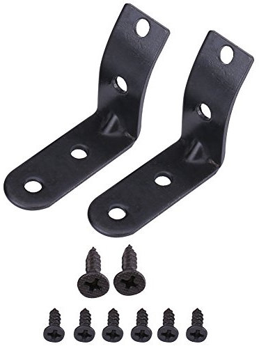 Hinge Repair, Black Glove Box Hinge Repair Kit for A4 S4 RS4 B6 8E 2002-2008