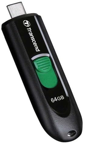 Transcend64GBJetFlash790CUSB3.2GenTyp-CLaufwerkSchwarz-TS64GJF790C