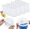 MEISHANG 21PCS Pool Skimmer Socks,Perfekte Filterschoner Zum Schutz Ihrer Filter,Schwimmbad Skimmer Filter Sieb Netz,Skimmerkorb Netz,Skimmer Socken Gross,Schwimmbad Skimmer Socken,Skimmer Netz
