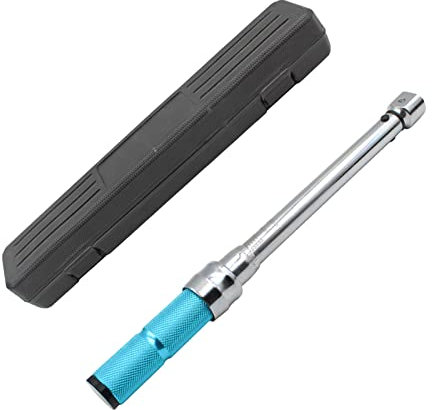 Torque Wrench, 6N.m Open End Interchangeable Drive Click Adjustable 24Tooth Torque Wrench for Automobile Maintenance, Mechanical Maintenance(10-110/9×12)