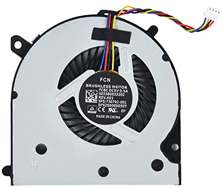 Replacement CPU Cooling Fan for HP Elitebook 740 745 755 G1 G2, Elitebook 840 850 G1 G2, ZBook 14 G1 G2 Series Laptop P/N:730792-001 KSB0805HB