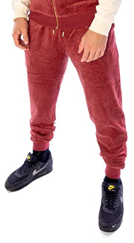 Sergio Tacchini Orion Rib Hose Herren Jogginghose Merlot M