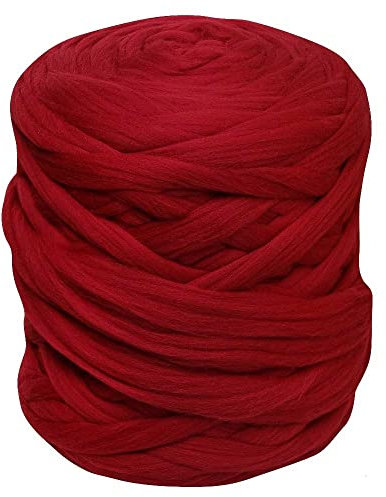 1m Filzwolle Märchenwolle Merino Nassfilzen Trockenfilzen Spinnen über 100 Farben Meterware, Farbe Wolle:012 intensiv rot