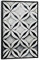 artboxONE Poster mit schwarzem Rahmen 30x20 cm Abstrakt Vintage Fliese - Bild fliese fliese Linien