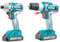 TOTAL - Pack Taladro Atornillador y Atornillador de Impacto a Batería P20S de 20 V - 15 Posiciones de Atornillado - 170 Nm Máximo - 2 Baterías 2 Ah, Cargador y Bolsa