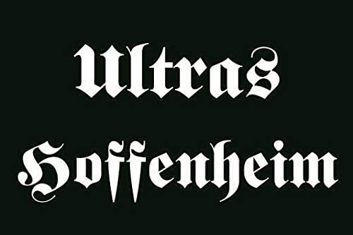 U24 Aufkleber Ultras Hoffenheim Flagge Fahne 15 x 10 cm Autoaufkleber Sticker