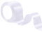 Geschenkband Weiss, 5 cm x 22 m Satinband Weiss Schleifenband Weiss, Seidenband Weiß Geschenkband Breit für Hochzeit Valentinstag Geburtstag Bastelarbeiten Geschenkverpackung