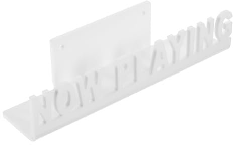 CIYODO Wandmontiertes Vinyl Schallplattenregal Acryl Schwebendes Aufbewahrungsregal Wandhalterung Platzsparend Für Alben Display Und Organisation Zuhause