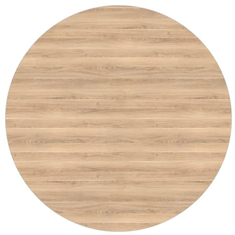 Highcovercaps Self Adhesive Screw Hole Cover Caps, Oak Style, 700 Pieces/5 Sheets, 12mm, Waterproof Stickers for Wooden Furniture (Bleached Cuneo Oak)