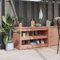 ShGaxin Outdoor-Küchenschrank 106x55x64 cm Massivholz Douglasie, Outdoor Küche, Grilltisch, Pflanztisch, Outdoor Schrank, Outdoorküche, Sideboard Küche - 832336