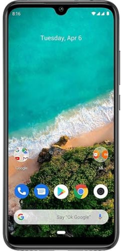 Xiaomi Mi A3 Kind Of Grey Smartphone, 4GB RAM, 64GB ROM, Grigio (Ricondizionato)