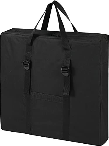 REDCAMP Folding Table Storage Bag, Waterproof Carrying Bag with Shoulder Strap, Protable Carry Cover for 4ft Camping Card Pasting Picnic Table, 66x13x62cm, Black