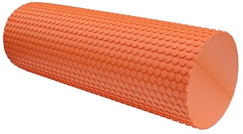 ZORVYX Faszienrolle Wirbelsäule Rücken 45×15cm Weich Pilates Rolle Bequem | Schaumstoffrolle für Massage und Entspannung, Foam Roller für Fitness Dehnen Yoga und Pilates Zu Hause