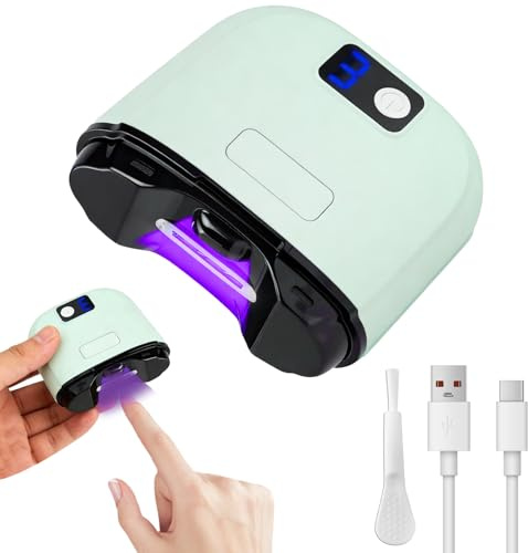 Coupe Ongle Electrique, Coupe-ongles automatique avec lumière LED, 3 en 1 Rechargeable par USB Coupe Ongles Electrique, avec Rangement des Résidus d'ongles (Vert)