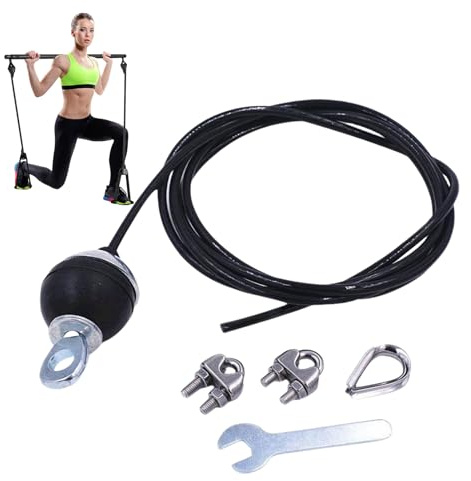 Heimfitness Flaschenzug Seil für Heimtraining Stahlseil Zubehör