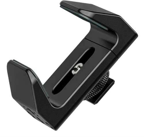 Akfldms AA60-Universal for DSLR Camera Cage Battery Clamp Mount Holder for 53Mm to 72Mm Power Supply Power Bank Cold Shoe Mount