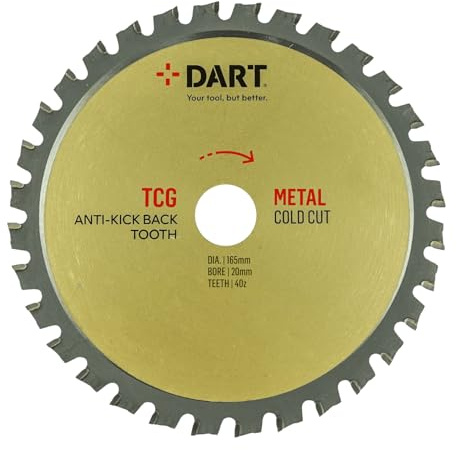 DART PMC1652040 Circular Saw Blades, Silver