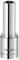 EXPERT E113755 - Vaso largo - 1/4 - 6 caras 7mm