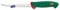 Sanelli Premana Professional Coltello da Filettare Pesce, Acciaio Inossidabile, Verde/Rosso, 16 cm
