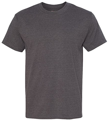 Hanes Men's Big-tall Beefy T-shirt-d, Charcoal Heather, 3XLT