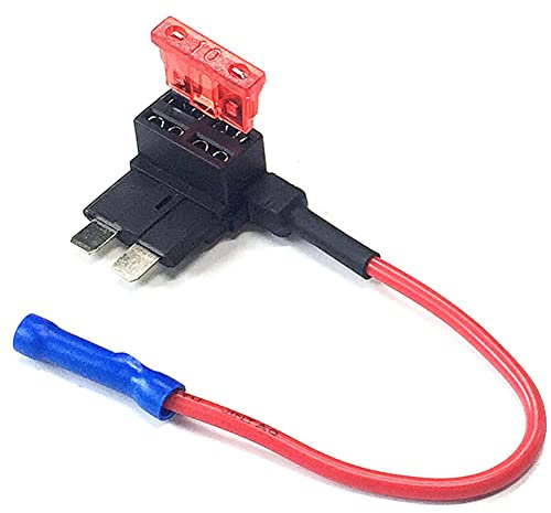 Qiorange Autosicherungen Stromdieb Stromabgreifer Stecksicherung Steck Sicherung Verteiler Anschlußkabel (A Type 1 Set)