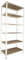 Shelf Creations BASIC Schwerlastregal 200x50x30cm weiß 6 Böden Steckregal Kellerregal Lagerregal Werkstattregal Archivregal Haushaltsregal Ordnerregal Metallregal Garagenregal Fachbodenregal