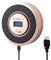 Alarma de Gas, Detector de Gas LPG/natural/ciudad, Alimentado por USB Sensor De Fugas De Gas Combustible Butano/Propano/Metano, con Advertencia de Sonido y Pantalla digital (Champán, Batería Incluida)