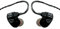 HÖRLUCHS® HL4400 In-Ear Kopfhörer, 4-Wege Treiber ausgewogen, Smart Surface Universal Design mit 2-Pin-Wechselkabel, verschiedene Domes und Filter - Schwarz