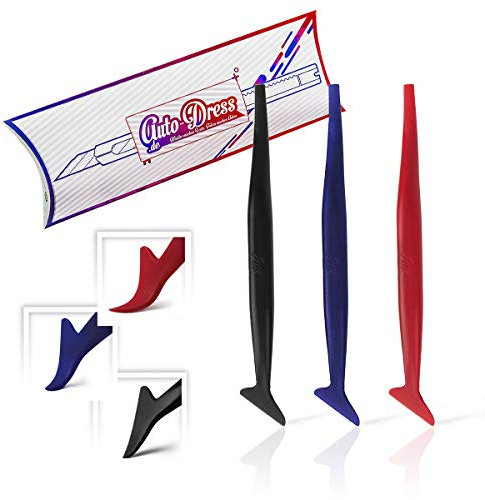 Micro-Rakel Set Härtegrade: Soft, Medium & Hart Car-Wrapping Auto-Folien Tool