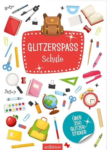 Glitzerspaß – Schule: Über 250 Glitzersticker | Sticker mit Glitzereffekt