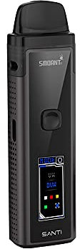 Smoant SANTI 3,5ml 1100mAh Pod System Kit Farbe Gunmetal