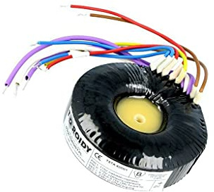 TSTA 40/001 Trasformatore: toroidale audio 40VA 115/115VAC 235V 75mA 3A TOROIDY