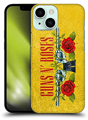 Head Case Designs Offizielle Zugelassen Guns N' Roses Pistolen Vintage Harte Rueckseiten Handyhülle Hülle Huelle kompatibel mit Apple iPhone 13 Mini
