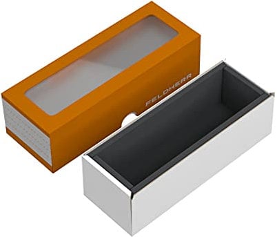 Feldherr Storage Box MTLB170 160 x 60 x 50 mm for model railway locomotives, wagons and vehicles, Color:Orange, Amount:1 pcs.