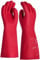PRO FIT 703 Schutz-Handschuhe für Elektriker - Arbeits-Handschuhe gegen Elektrizität - EN 60903 (Klasse 0) - Rot - 10/XL