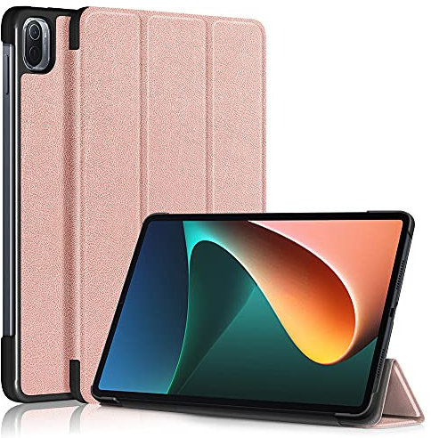 XITODA Funda para Xiaomi Mi Pad 5/Mi Pad 5 Pro,Protección con Stand Función Carcasa para Xiaomi Mi Pad 5 / Mi Pad 5 Pro (11 Pulgadas) 2021 Tablet,Oro Rosa