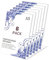 Flow fire 6 Stück Plexiglas Aufsteller A5, Acryl Tischaufsteller A5 Schilderhalter, L A5 Tischschildhalter für Flyer Display
