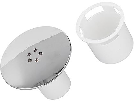Aatraay Shower Drain Cover Tray Waste Trap Plug Hole Cover Replacement Chromate Treatment Fast Flow