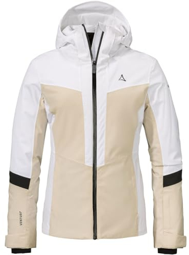 Schöffel Kanzelwand Damen Skijacke Bright White 42, Strahlendes Weiß, 42