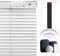 Motorized Blinds Smart Blinds with Remote Control Solar Powered Blinds Window Blinds Cordless Automatic Blinds Electric Blinds Windows Light Filtering Compatible with Google Alexa White 25 Wx64 H