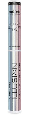 Andreia Professional Chrome Nail Powder Pen - Nail Art All in One Illusion Pen For Gel Polish Manicure - Colour 01 Aurora 0.5g