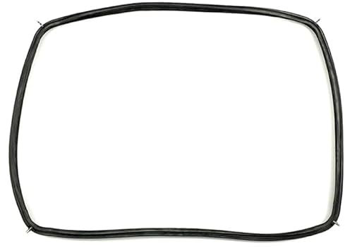 Sergioshop Guarnizione per porta adatta per AEG (3304920188, 3871945006), ELECTROLUX (3304363017, 3871945105) con 4 ganci, guarnizione in gomma per forno