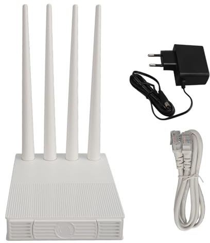 Modem Router 4G LTE, Router Wireless per Dual Band 2.4G 5G Sbloccato, Slot per Scheda SIM, Fino a 32 Utenti 100‑240 V, per MT 7628DA e per Modulo (Spina europea)