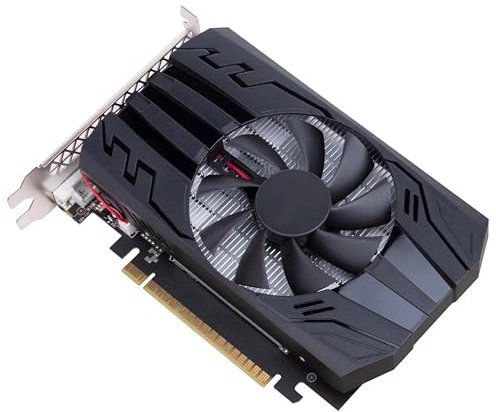 SIMPLETEK - 650 2 Go GDDR5 | Carte vidéo Gaming Editing 128BIT VGA DVI HDMI | Ventilateur Simple | HDMI VGA DVI