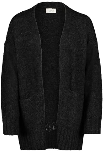 Cartoon Damen Basic-Strickjacke mit Taschen
