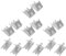Tixiyu 14PCS 1.5mm Refrigerator Shelf Clips Freezer Shelf Clips Cooler Shelf Support Commercial Shelf Clip for Fridge