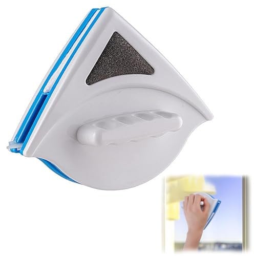 Magnetic Window Cleaner,Window Cleaner,Magnetic Window Cleaning Kit, Adjustable Magnetic Cleaning Tools, For Single Pane Glass From 3-8 Mm