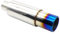Krtopo 2,5 (63mm) Importé Silencieux d'échappement En Acier Inoxydable Voiture Turbo échappement Boîte Arrière Silencieux Tube Réglable Et Amovible