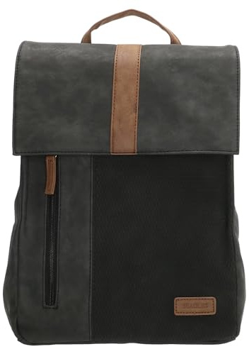 Beagles Brunete Kollektion Rucksack mit Verstellbaren Schultergurten und 6 Fächern, Integriertes Handyfach, Sicherer Klappenverschluss, Ideal als Arbeits- oder Schultasche