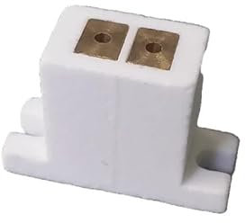 WANGFK Support de Lampe de Projection, Ampoule halogène, Support de Lampe en céramique G6.35 GY6.35 GZ6.35, Support de Lampe halogène en tungstène, Support de Lampe en Porcelaine